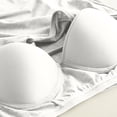 thumbnail image 7 of Hesxuno Women Cami Tops Built-in Bra Sleeveless Maternity T Shirts Adjustable Spaghetti Strap Solid Tanks Casual Daily Basic Wear Tank Tops White L, 7 of 7