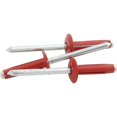 thumbnail image 1 of Allstar Performance ALL18062 Large HD Rivet Flange Type Aluminum Mandrel, Red - Pack of 250, 1 of 1