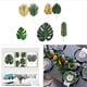 thumbnail image 2 of 5 Tipos De Follaje Tropical De La Selva De Hojas Artificial Para La Yuyangstore  Hojas de palma, 2 of 8