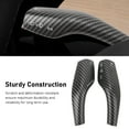 thumbnail image 4 of Steering Lever Cover, 1 Pair Interior Gear Shift Lever Cover Deformation Proof Decorative Protective Gear Shift Lever Cover for Vehicle, 4 of 7