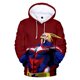thumbnail image 2 of nuevo anime my hero academia sudaderas con capucha mnewomen cuat dibujos animados outwear, 2 of 3