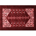thumbnail image 1 of Ahgly Company Indoor Rectangle Persian Red Traditional Area Rugs, 2' x 5', 1 of 4