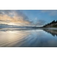 thumbnail image 2 of Majchrowicz, Alan 24x17 White Modern Wood Framed Museum Art Print Titled - Ruby Beach afterglow Olympic National Park-Washington State, 2 of 4