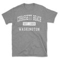 thumbnail image 1 of Cohassett Beach Washington Classic Established Men's Cotton T-Shirt, 1 of 1