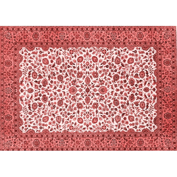 Ahgly Company Indoor Rectangle Persian Red Traditional Area Rugs, 5' x 8'