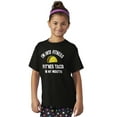 thumbnail image 4 of Im into Fitness Taco In My Mouth Gym Crewneck T Shirts Boy Girl Teen Brisco Brands L, 4 of 6