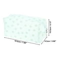 thumbnail image 2 of 1 Pc Women Convenient Flower Cosmetic Bag for Vacation Outdoor Activities Green EVA, 2 of 4