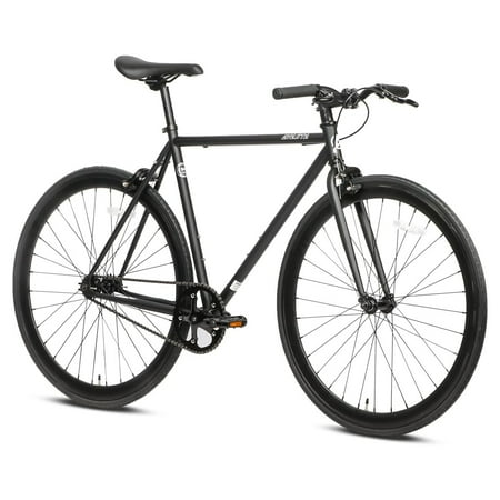 UPC: 0768481967099 | AVASTA 700C 54 In Single Speed Fixed Gear Urban Commuter Fixie Bike Black