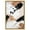 Gold Frame, variant on Sable and Sand II Canvas Black and Gold Art by Art Remedy, Gold Frame, 36 x 54