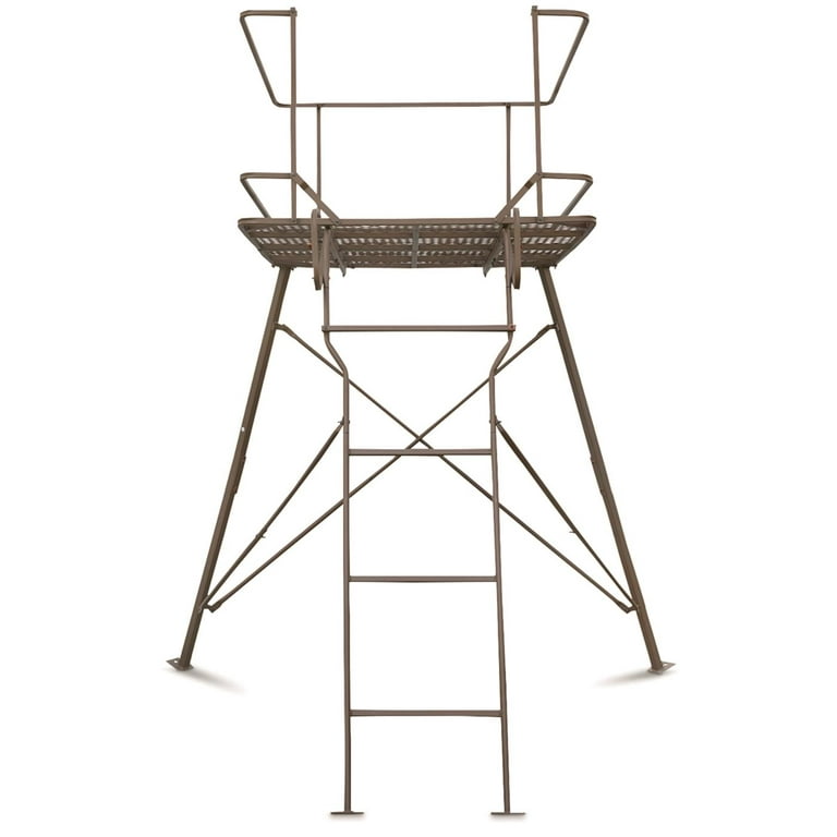Guide Gear 6' Tripod Hunting Tower Blind, 2-Man Stand Elevated, Hunting  Gear Equipment Accessories, 4x4 