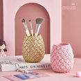thumbnail image 4 of Adorable Pineapple Shape Pen Holder Adorable Fine Texture Resin Pencil Case for Home, 4 of 8