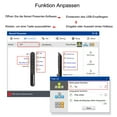 thumbnail image 4 of Multifunctional presenter: laser pointer powerpoint remote control 100 m, wireless presenter laser pointer presentation, presentation remote control supports hyperlink/volume control, 4 of 5