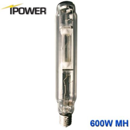 iPower 600 Watt Metal Halide MH Grow Light Lamp Bulb with Full Spectrum, (Best 600 Watt Grow Light)