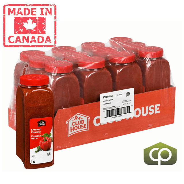 Clubhouse Paprika Fumé 545 g (1,20 Lb) (12/caisse)