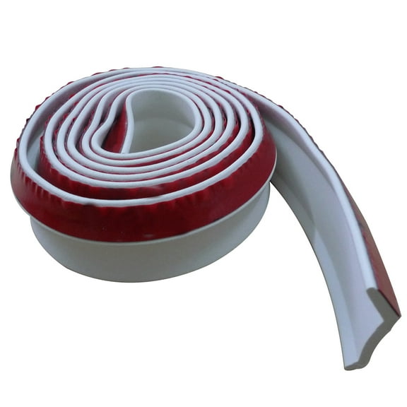 Ikon Motorsports Universal Compatible with Front Bumper Lip Splitter Quick Chin EZ Install 100 Inch 100" White