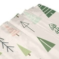 thumbnail image 5 of XMXT Waterproof Shower Curtain Liner with Iron Hooks, Cartoon Colorful Christmas Trees Shower Curtains for Bathroom Decor Accessories, 72 x 72 inches, 5 of 8