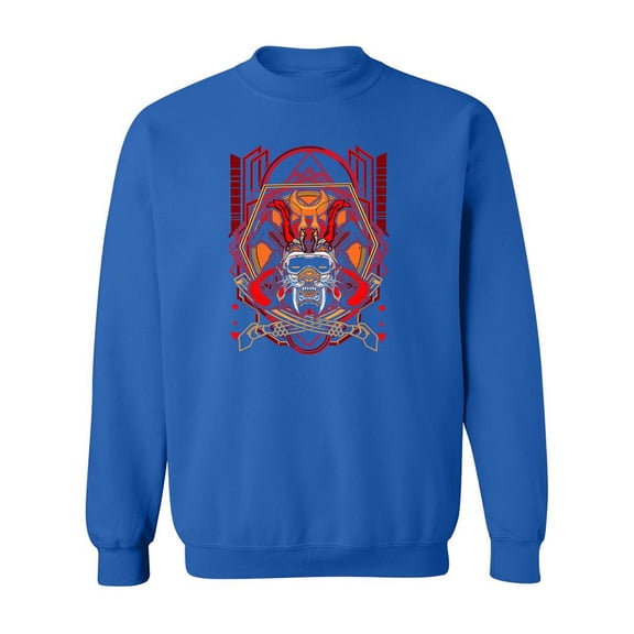Tiger Robotic Samurai   Sweatshirt Men -Image by Shutterstock, Male Large