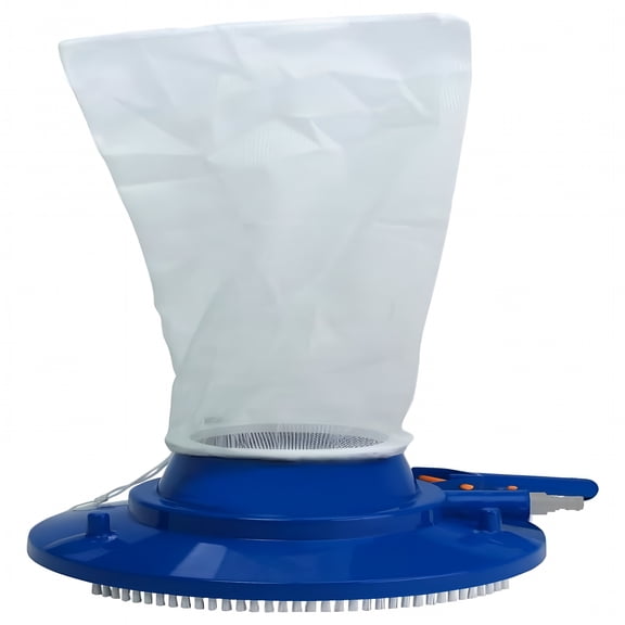 HIBIBUD Leaf Vacuum Cleaner for Swimming Pool with Brushes & Swivel Wheels | Ultra Fine Mesh Bag | The Perfect Swimming Pool Leaf Vacuum for Above Ground or Inground Pools