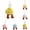 Multi-color, variant on 5pcs Dumpling Stuffed Animal, Baozi Plushie Toy, Soft Stuffed Baozi Plush, Great Birthday Christmas Valentine's Day Gifts for Kids Boys Girls