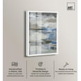 thumbnail image 2 of Impastoed Atmosphere II Shadowbox Print Modern Wall Decor by Art Remedy, White Frame, 20 x 30, 2 of 7