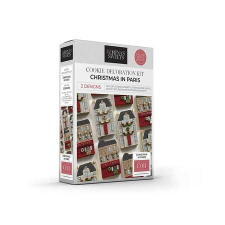 

Christmas in Paris Cookie Decoration Kit