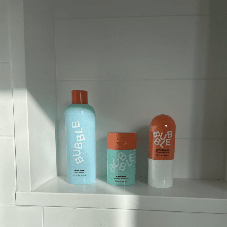 Bubble Skincare  The 3-Step Hydrating Skincare Bundle for Normal to Dry  Skin