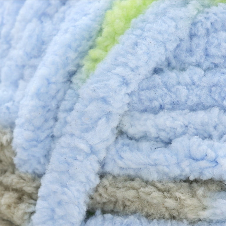 Bernat Baby Blanket Pink/Blue Ombre Yarn - 3 Pack of 100g/3.5oz