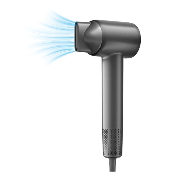OWMSIC Ionic Hair Dryer, High Speed Blow Dryer 110,000 RPM Brushless Motor for Fast Drying, Gray
