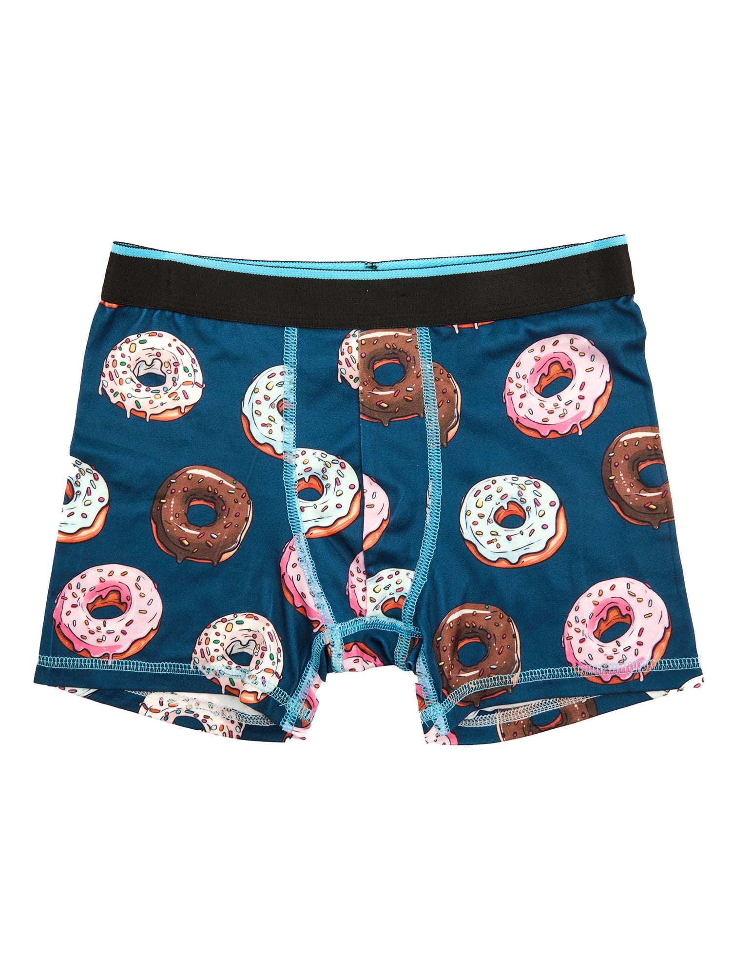 Wonder Nation Boys Boxer Brief Breakfast Underwear, 4-Pack, Sizes S-XL