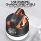 thumbnail image 5 of Linterna solar portátil USB para acampar | Luz LED para tienda de campaña de 32 LED con 6 modos | Lámpara LED colgante impermeable IP65 | Luz de emergencia recargable para senderismo al aire libre, 5 of 9