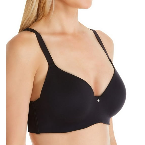Women's Bali DF6560 One Smooth U EverSmooth Hidden Underwire Bra (Black 36C)