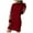 Wine, variant on Aoochasliy Fall Dresses for Women Fall Fashion Autumn and Winter A-Line Long Sleeve Printing V-Neck Long Dresses