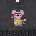 thumbnail image 4 of Inktastic Koala Cute Girls Guitar Girls Baby Dress, 4 of 5