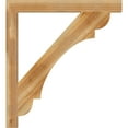 thumbnail image 3 of Ekena Millwork 4"W x 40"D x 44"H Olympic Block Rough Sawn Bracket, Western Red Cedar, 3 of 4