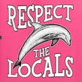 thumbnail image 6 of Wild Bobby Respect The Locals Save Our Oceans Dolphin Animal Lover Unisex Crewneck Graphic Sweatshirt, Neon Pink, Large, 6 of 6