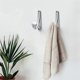 thumbnail image 3 of 2Pcs Towel Hanger Storage Hooks Metal Cloths Rack Bathroom Robe Hook Towel Bathrobe Metal Wall Hook Home Hooks, 3 of 5