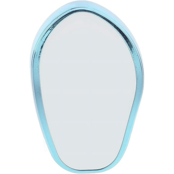 Skin Hair Eraser, Glass Remove Dead Skin Silky Hair Remover Painless for Chest (Light Blue)