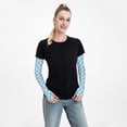 thumbnail image 5 of Yiaed Blue Fish Scale Texture Print Arm Sleeves,Cooling UV Sun Protection Sports Compression for Men/Women, 5 of 6