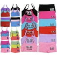 thumbnail image 3 of ToBeInStyle Girls' Pack of 12 Mystery Pieces - 6 Cami Bralette Tops & 6 Matching Bottoms - Medium, 3 of 7