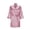Hot Pink, variant on PMVFHDE Womens Solid Color Light Bathrobe Wedding Makeup Bridesmaid Satin Kimono Pajamas Short Home Wear Womens Robes Hot Pink,L