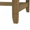 thumbnail image 4 of Pemberly Row Contemporary Engineered Wood Writing Desk in Reclaimed Pine, 4 of 8