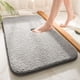 thumbnail image 5 of Alfombras de baño de cocina Alfombras De Baño Suaves Alfombra De Ducha De Baño Antideslizante Absorbente De Agua Gris 60x90cm Gris 60x90cm Magideal Alfombras de baño de cocina, 5 of 6