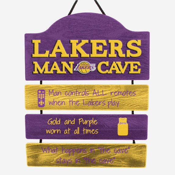Los Angeles Lakers Sign Wood Mancave