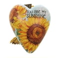 thumbnail image 2 of Demdaco 1003480051 You Are My Sunshine Art Heart Sculpture, 2 of 3
