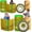 Green, variant on Skywin Obstacles for Play Wars - 8 Pieces Easy Set Up Inflatables Compatible with Nerf Gun Party and Laser Tag Game - Battle Obstacles Great for Shelter (8 Pcs Green)