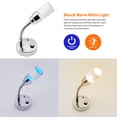 thumbnail image 4 of Dream Lighting LED Bedside Reading Light,12Volts,for RV Camper Desk Wall Mount,Warm White & Blue, 4 of 8