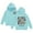 1#Mint Green169, variant on Byoo Toddler Girl Hooded Sweatshirt Letter Graphic Full Sleeved Hoody Top Soft Loose Fit Children Pullover Sweatshirts,2-3T