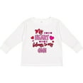 thumbnail image 3 of Inktastic My Heart Belongs to my Gigi Boys or Girls Long Sleeve Toddler T-Shirt, 3 of 5