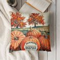 thumbnail image 3 of Fall Pillow Covers Hello Pumpkin Orange Fall Outdoor Pillows Decorative Throw Pillows Cases Farmhouse Autumn Thanksgiving Decorations Cushion Covers Couch Sofa, 3 of 5