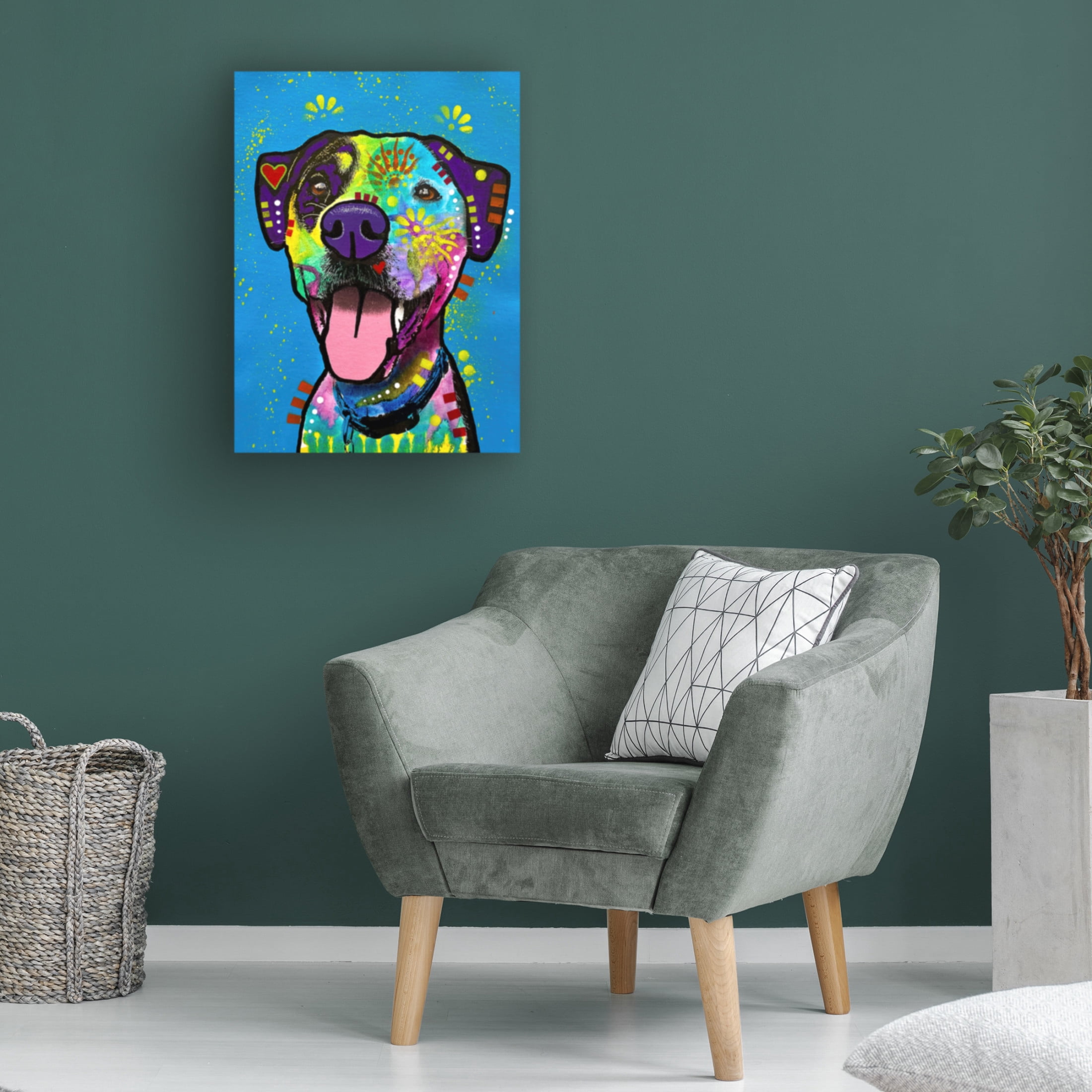 Canvas Wall Art - Dean Russo 'Delux' Wall Art for Living Room, Bedroom, or Office Décor by Trademark Fine Art - 35 x 47 Inches